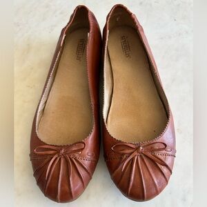 Seychelles Brown Ballet Shoe, Size 8.5